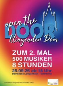 Open the Door – gemeinsam klingt Lampertheim